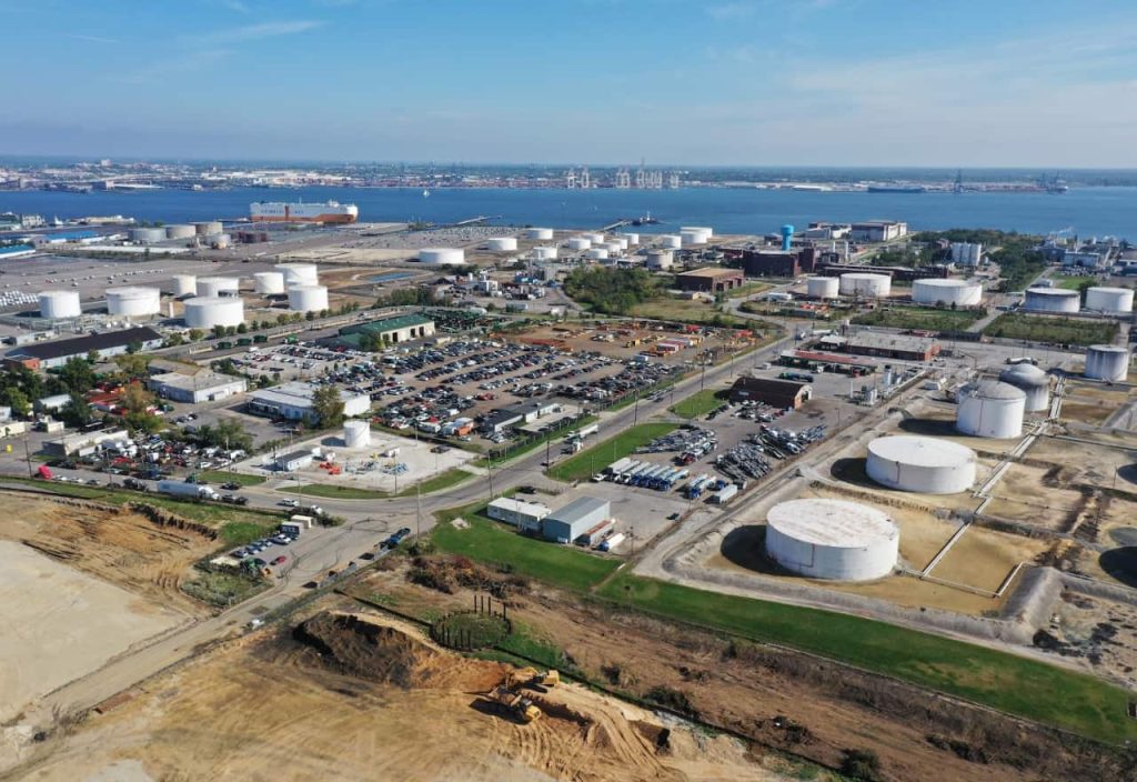 Picture of Area of Curtis Bay by Pinder Plotkin