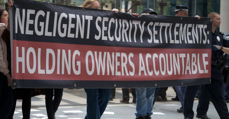 negligent security settlements