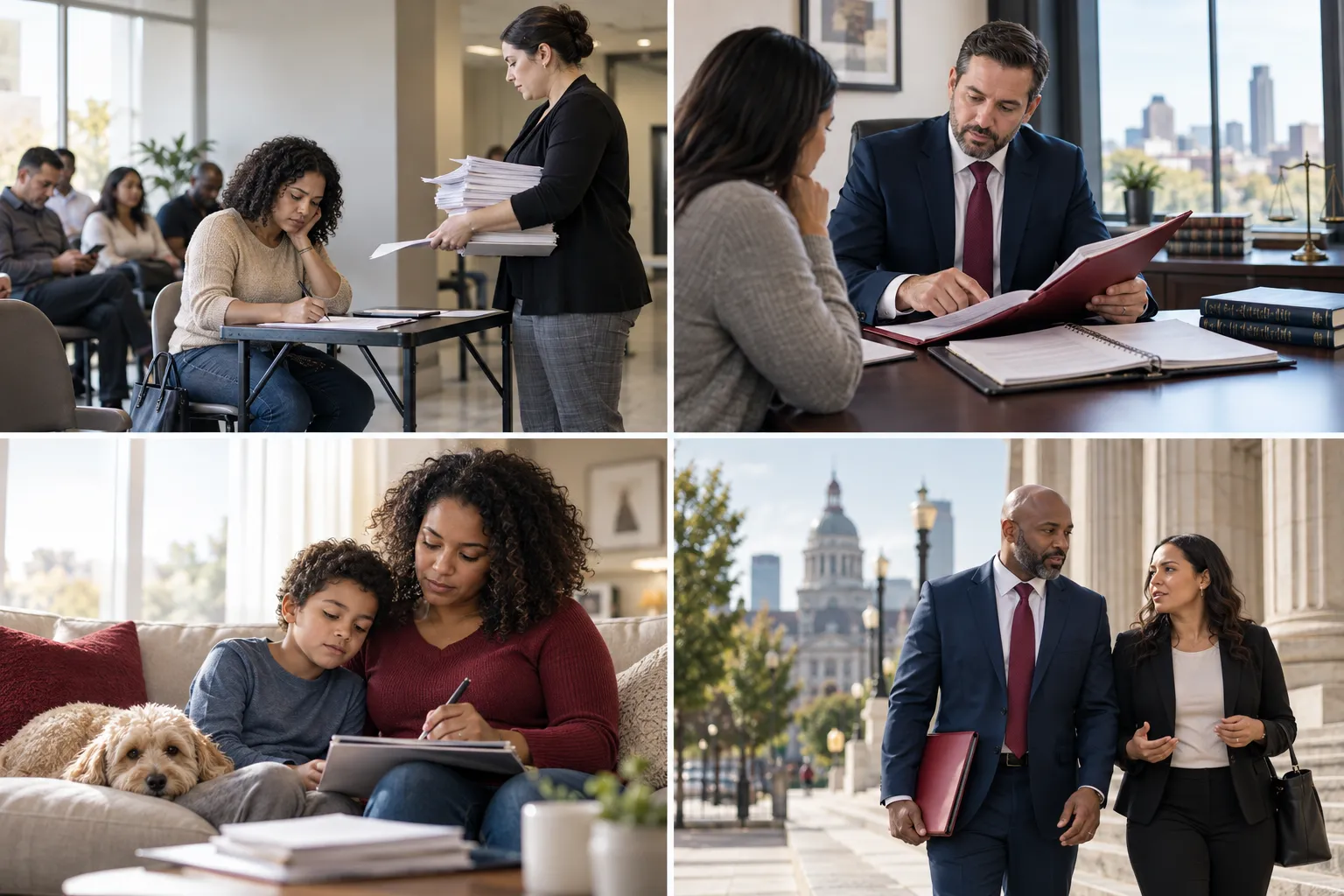 How to Tell If a Personal Injury Lawyer Is Trustworthy or Running a Settlement Mill 1 Empathetic attorney consult illustration conveying guidance, recovery, and accessibility for injury clients
