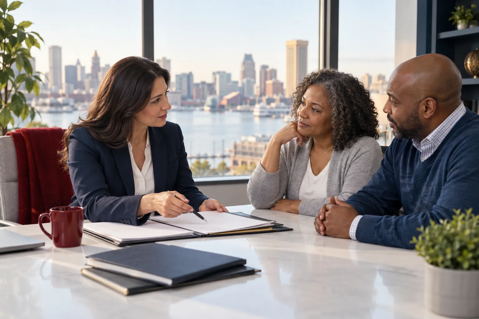 How to Tell If a Personal Injury Lawyer Is Trustworthy or Running a Settlement Mill 2 Attorney consultation scene conveying empathy, guidance, and recovery support
