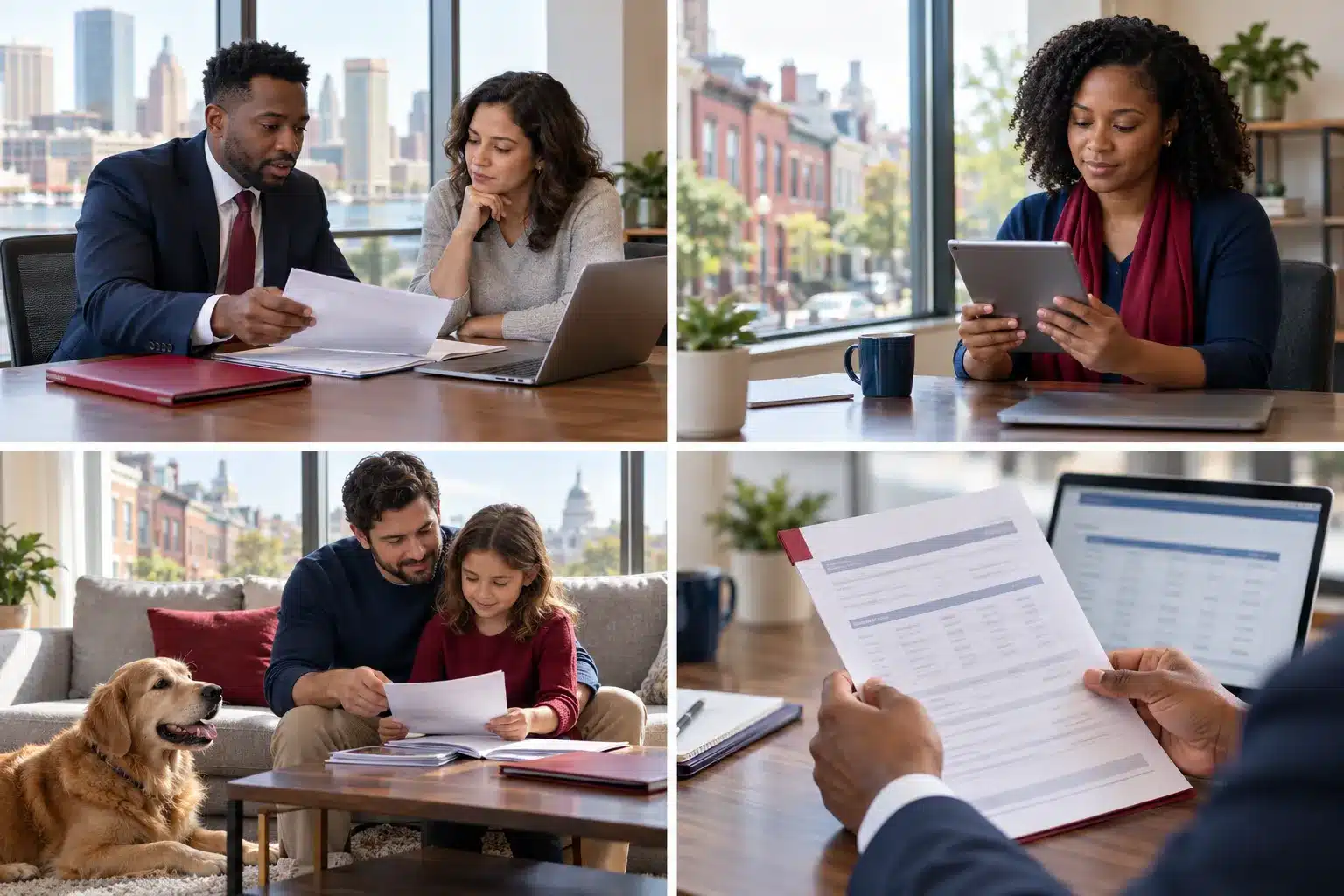 How to Check a Personal Injury Attorney's Complaints and Disciplinary History Before You Hire 2 Attorney reviewing client case files at desk in warm office setting
